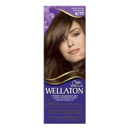Краска для волос Wella Wellaton 6/77 горький шоколад 110 мл
