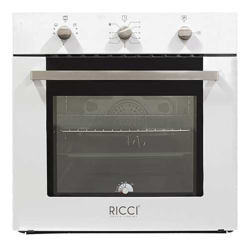 Встраиваемый газовый духовой шкаф RICCI RGO-610WH White