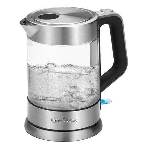 Чайник электрический Profi Cook PC-WKS 1107G Silver/Black