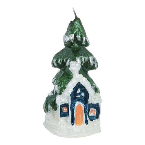 Новогодняя свеча Snowmen Е50498 Cиний