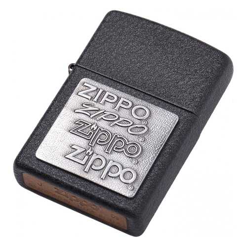 Зажигалка Zippo №363 Black Crackle