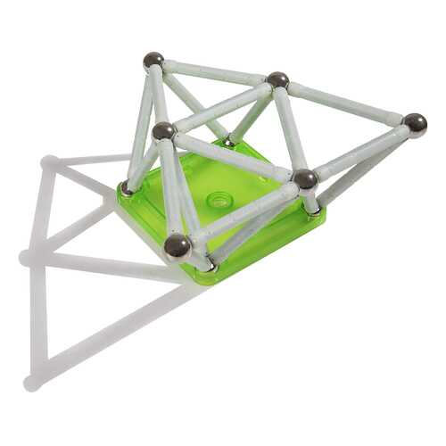 Конструктор магнитный Geomag Glow 40 элементов 330
