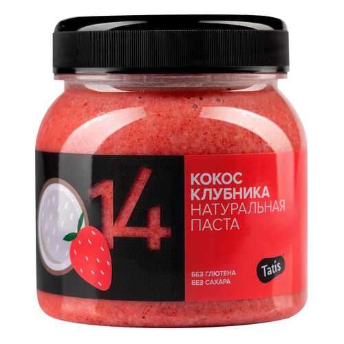 Кокосовая паста Татис с клубникой 250 г