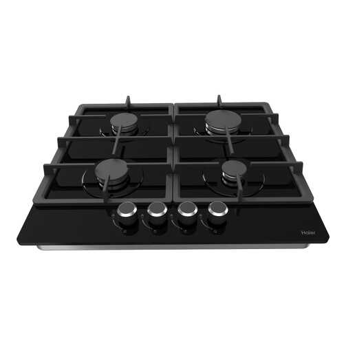 Встраиваемая варочная панель газовая Haier HHX-G64CNB Black