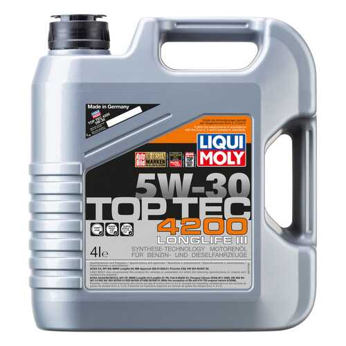 Моторное масло Liqui moly Top Tec 4200 5w-30 4л