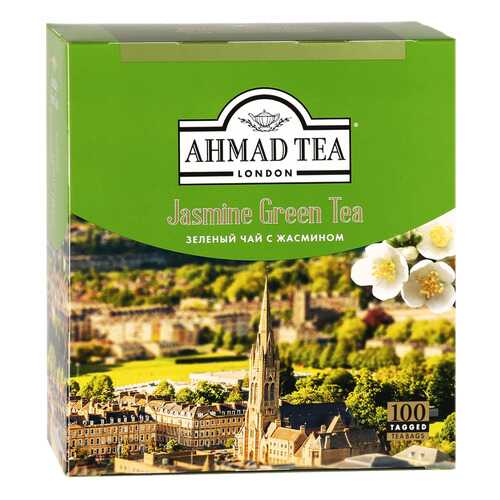 Чай зеленый Ahmad Tea с жасмином 100 пак