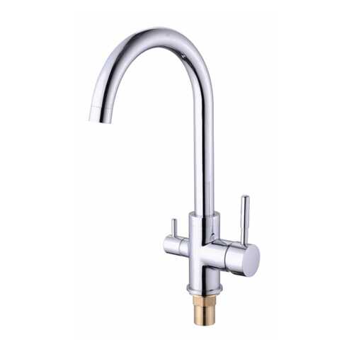 5104 VIKO кухня боковой под фильтр (латунь) Ф35 с гайкой Chrome