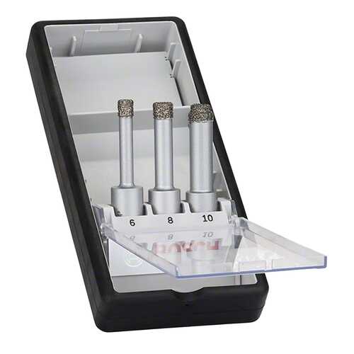 Набор алмазных сверл Bosch easyDRY ROBUST LINE 2608587145