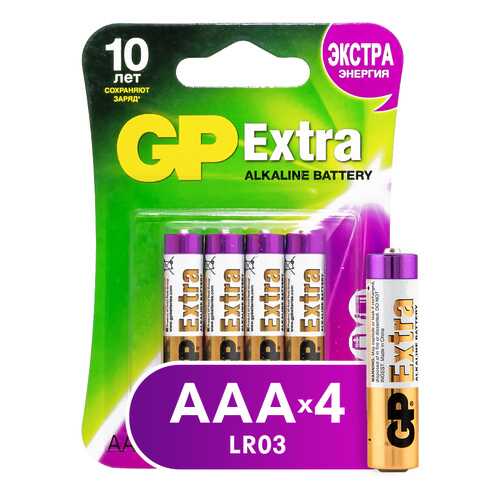 Батарейка GP Batteries Extra AAA (GP24AX-2CR4) 4 шт