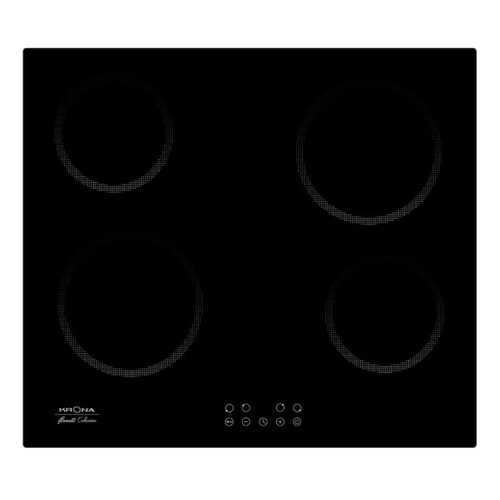 Встраиваемая электрическая панель Krona ACCORDO 60 BL Black