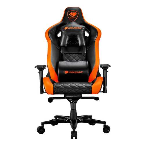Игровое кресло Cougar Armor Titan BO, черный/оранжевый