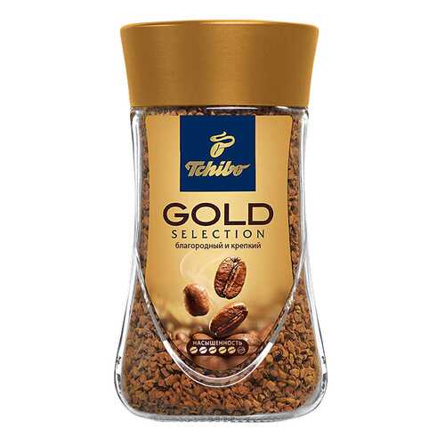 Кофе растворимый Tchibo gold selection 95 г