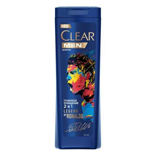 Шампунь Clear Men Глубокое очищение 400 мл для мужчин