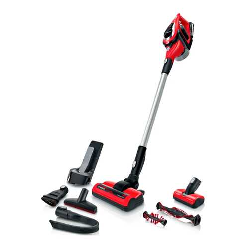 Вертикальный пылесос Bosch Unlimited Serie 8 BBS81PET Red