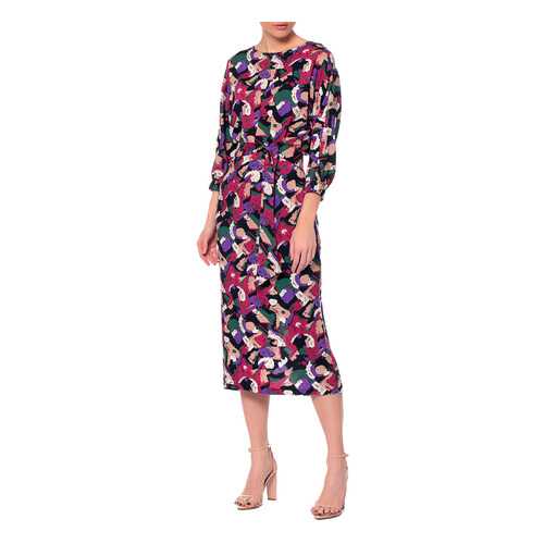 Платье женское Adzhedo 41702 синее 4XL