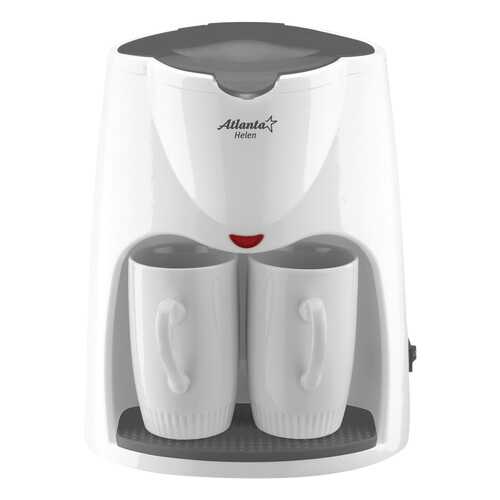 Кофеварка капельного типа Atlanta ATH-2208 White