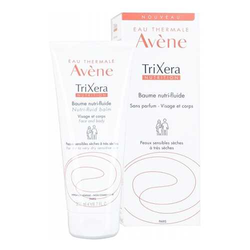 Легкий питательный бальзам Avene Nutrition TriXera+ 200 мл