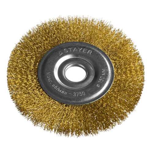 Дисковая кордщетка для угловых шлифмашин Stayer 35122-150