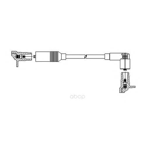 Провод высоковольтный audi/vw BREMI 170/30