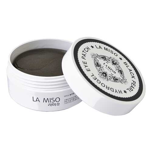 Патчи для глаз LA MISO Black Pearl Hydrogel Eye Patch 60 шт