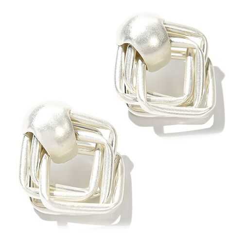 Серьги серебристого цвета, б/р 042S3099E