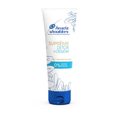 Бальзам-ополаскиватель против перхоти Head & Shoulders Supreme Detox+Объём, 275 мл