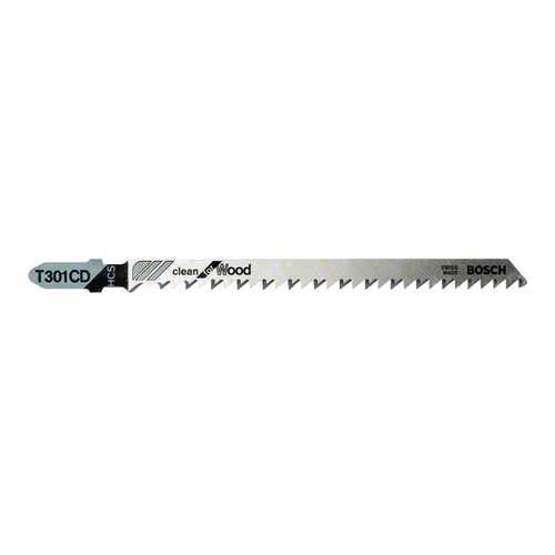Набор пилок для лобзика Bosch T 301 CD, HCS 2608637590