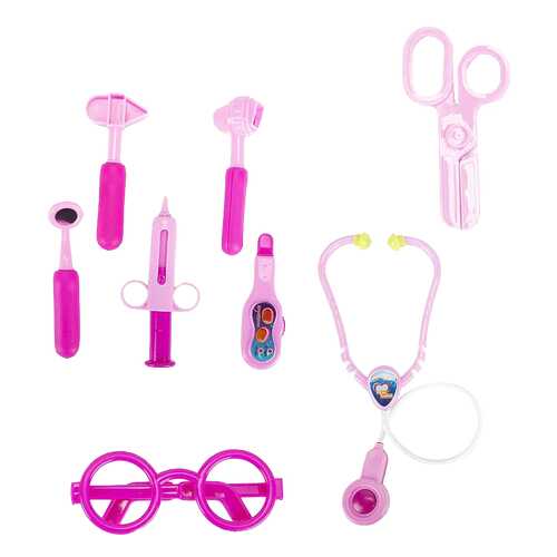 Игровой набор доктора doctor toys розовый Shantou Gepai 7757B