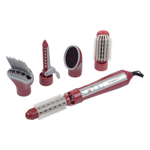 Фен-щетка First FA-5651-1 Red/Silver