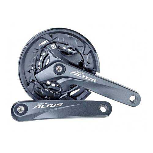 Велосипедные шатуны Shimano Altus M2000 EFCM2000E002C 175 мм