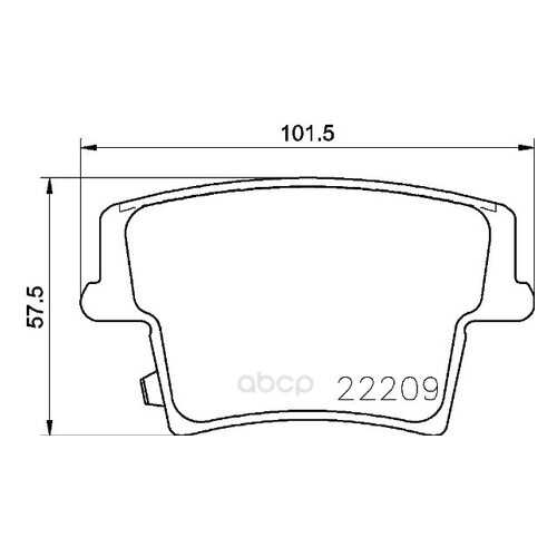 Колодки тормозные Brembo P11040