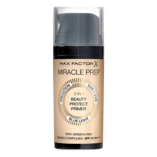 Основа для макияжа Max Factor Miracle Beauty 3-in-1 Prep Primer Blue Light 30 мл