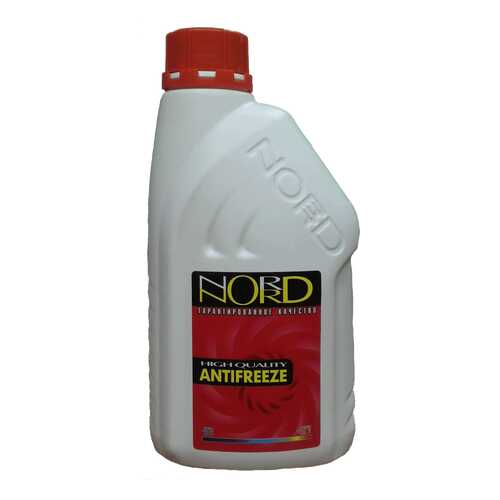 Антифриз NORD High Quality Antifreeze готовый -40C красный 1 кг NR 20225