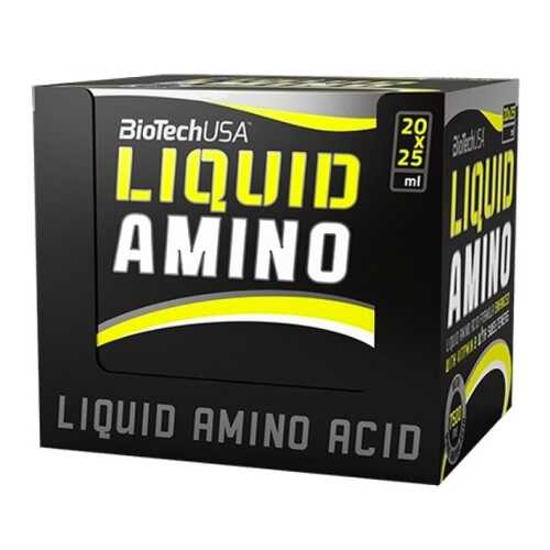 BioTech USA Liquid Amino Amp (20 ампул, Лимон)