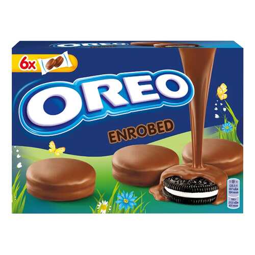 Печенье Oreo с ванильным вкусом в молочном шоколаде 246 г