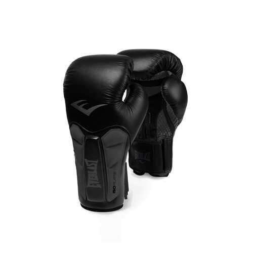 Боксерские перчатки тренировочные Everlast Prime Leather черные 16 унций