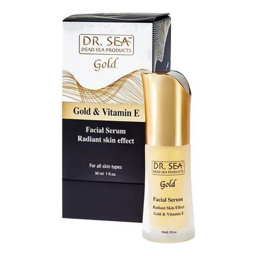 Сыворотка-концентрат для лица DR. SEA, Gold & Vitamin E, 30 мл