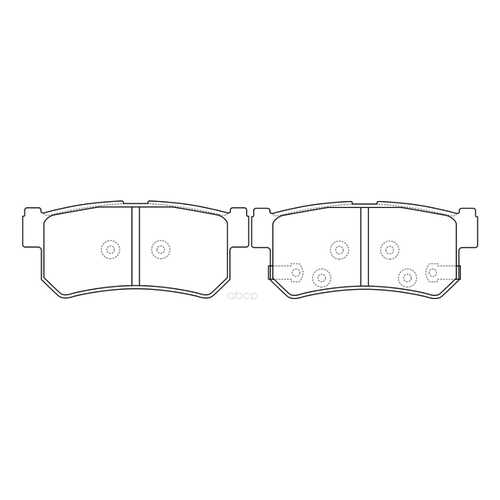 Колодки тормозные FIT FP4024