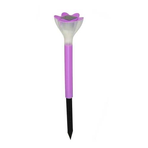 Светильник на солнечных батареях Uniel USL-C-420/PT305 Pink Crocus 30.5 см