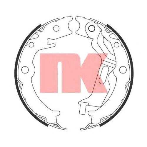 Комплект тормозных колодок Nk 2736785