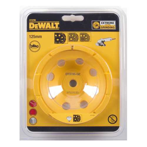 Чашка алмазная шлифовальная по бетону DeWALT DT3795-QZ