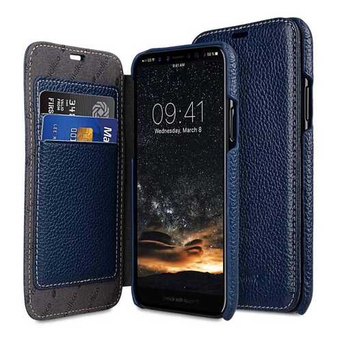 Чехол Melkco для Apple iPhone Xr - Face Cover Book Type - Dark Blue