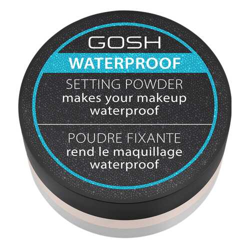 Пудра Gosh Waterproof Setting Powder №01 Transparent 7 г