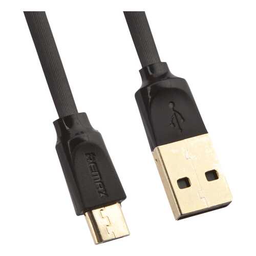 Кабель Remax RC-041m microUSB 1м Black