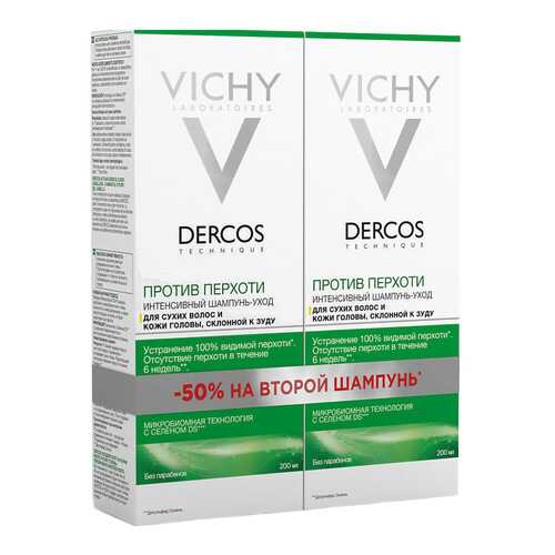 Набор средств для волос Vichy Dercos Против перхоти 2x200 мл