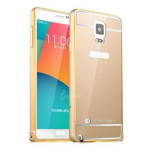 Чехол MyPads для Samsung Galaxy Note 4 Gold