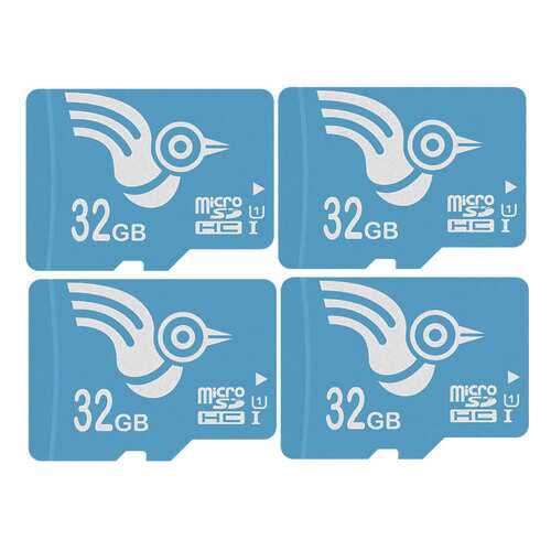 Карта памяти Adroitlark microSDHC Class 10 U1 32GB 4шт