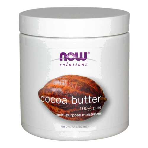 Масло для тела Now Foods Cocoa Butter Pure 207 мл