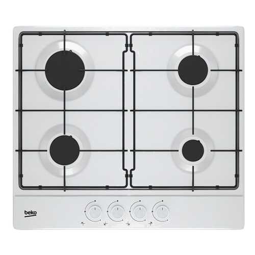 Встраиваемая варочная панель газовая Beko HIAG64223W White