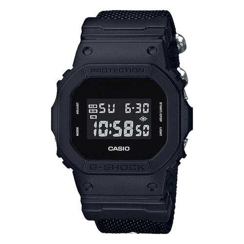 Японские наручные часы Casio G-Shock DW-5600BBN-1E с хронографом
